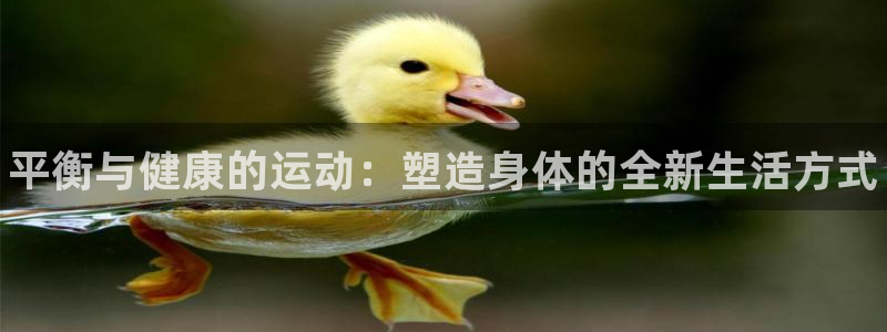 米兰体育官方正版app集团官网网址：平衡与健康的运动：塑造身