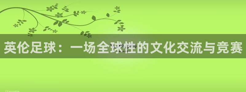 米兰体育官方正版app集团logo：英伦足球：一场全球性的文